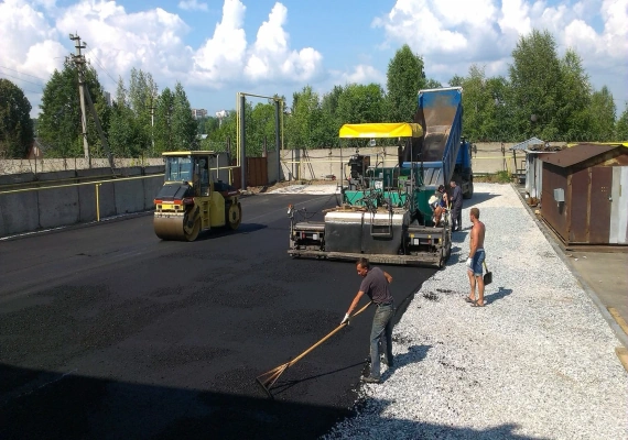 Устройство автодорог в Горках Ленинских и Ленинском районе